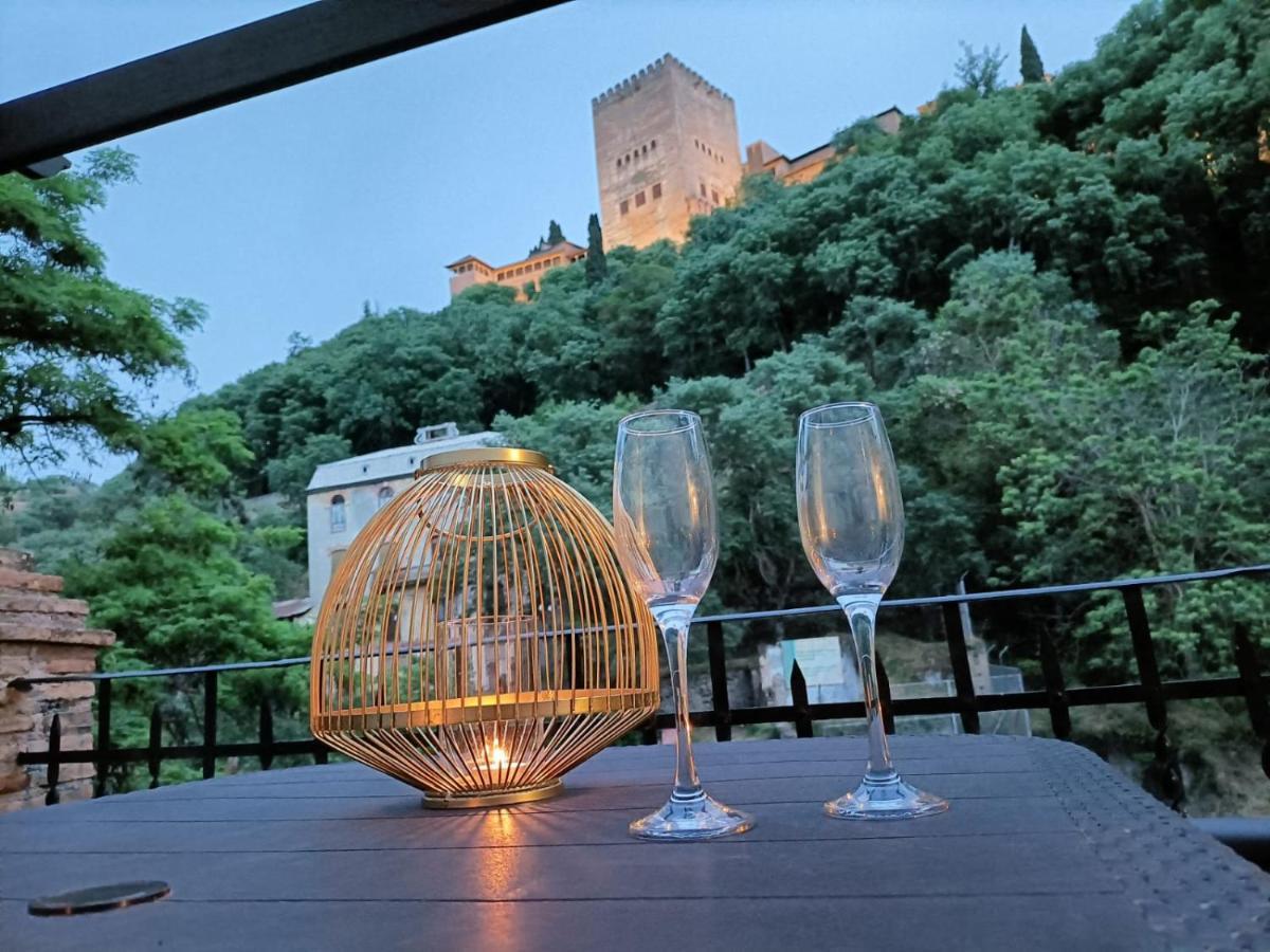 Casa Yamur Bajo La Alhambra Granada Bagian luar foto